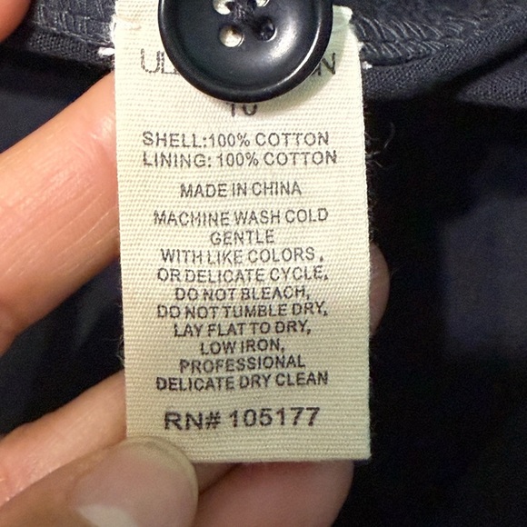 Ulla Johnson "Alden" Pants Noir Size 10 - Picture 7 of 10